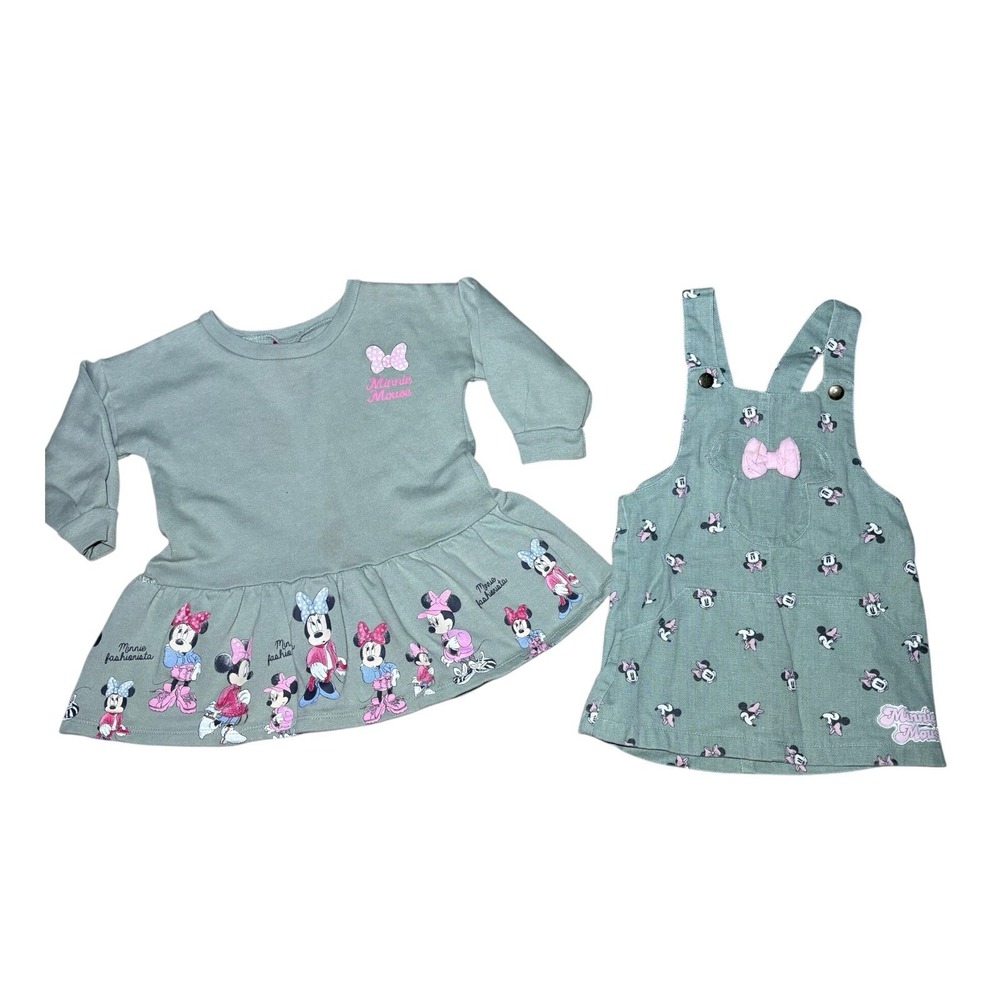 Disney Junior Minnie Mouse 2 Piece Set Size 2T